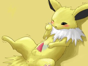 Rating: Explicit Score: 0 Tags: balls blush color cum eeveelution ejaculation fen feral fur jolteon lying male male_only nintendo nude on_back pawpads paws penis pokemon pokemon_(species) rule34 solo tagme white_fur wink yellow_fur User: bunchy7s