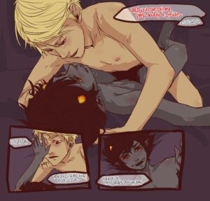 Rating: Explicit Score: 0 Tags: 2boys black_hair blonde_hair dave_strider freckles gay grey_skin homestuck horns interspecies karkat_vantas male male_only missionary ms_paint_adventures naked one_eye_closed orange_nails pointy_ears red_eyes rhykam rule34 sharp_teeth short_hair smile source_deleted speech_bubble text troll white_skin User: bunchy7s