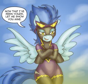 Rating: Safe Score: 0 Tags: anthro blue_body blue_feathers comic crossed_arms dialogue e621 english_text equid equine feathered_wings feathers female friendship_is_magic hasbro mammal my_little_pony mythological_creature mythological_equine mythology nightshade_(mlp) pegasus pluckyninja shadowbolts_(mlp) smile solo tail text wide_hips wings User: bunchy7s Rating: Safe Score: 0 Tags: anthro blue_body blue_feathers comic crossed_arms dialogue e621 english_text equid equine feathered_wings feathers female friendship_is_magic hasbro mammal my_little_pony mythological_creature mythological_equine mythology nightshade_(mlp) pegasus pluckyninja shadowbolts_(mlp) smile solo tail text wide_hips wings User: bunchy7s