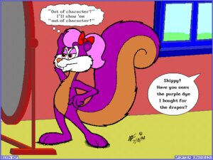 Rating: Questionable Score: 0 Tags: 1994 3_toes 4:3 accessory aliasing animaniacs anthro barefoot blue_border border bow_(feature) bow_accessory bow_ribbon brown_eyes buckteeth clothed clothing cosplay day dialogue digital_media_(artwork) dithering e621 english_text feet fifi_la_fume fluffy fluffy_tail fur grey_squirrel hair hair_accessory hair_bow hair_ribbon inner_monologue inside looking_at_mirror looking_at_object looking_at_self male mammal mirror name_drop name_in_dialogue nude pink_hair purple_body purple_fur raised_tail ribbons rodent sciurid short_hair skippy_squirrel solo speech_bubble standing tail tan_body tan_fur teeth text thinking thought_bubble tiny_toon_adventures toes toony tree_squirrel vintage warner_brothers wdf white_body white_fur window User: bunchy7s