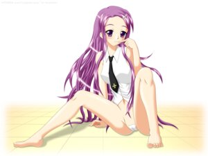 Rating: Explicit Score: 0 Tags: 4:3 black_tie blush breasts clothing feet female kakizaki_misa long_hair mahou_sensei_negima! mugen_panda necktie purple_eyes purple_hair rule34 sitting small_breasts smile spread_legs tie toes User: bunchy7s