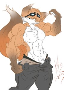 Rating: Questionable Score: 0 Tags: 2013 abs anthro biceps bottomwear boxers_(clothing) canid canine chest_tuft claws clothed clothing dullvivid e621 eyewear fangs fist flexing fox fur goggles green_eyes hi_res male mammal muscular muscular_male navel orange_body orange_fur pants pecs pose sagging_pants shorts solo tail teeth topless tuft underwear vein white_body white_fur User: bunchy7s Rating: Questionable Score: 0 Tags: 2013 abs anthro biceps bottomwear boxers_(clothing) canid canine chest_tuft claws clothed clothing dullvivid e621 eyewear fangs fist flexing fox fur goggles green_eyes hi_res male mammal muscular muscular_male navel orange_body orange_fur pants pecs pose sagging_pants shorts solo tail teeth topless tuft underwear vein white_body white_fur User: bunchy7s