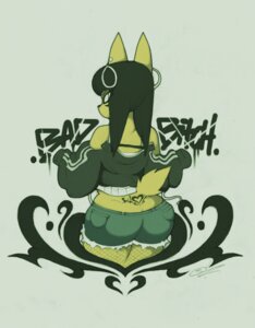 Rating: Questionable Score: 0 Tags: 2014 anthro big_butt bottomwear bra_strap butt canid canine canis chav clothed clothing e621 eyeliner female fishnet_clothing gangster ghetto graffiti hoodie hotpants huge_butt jackal kiesha_valentine makeup mammal oversized_clothing pupils shorts simple_background slit_pupils smokyjai solo streetwear tattoo text topwear tramp_stamp User: bunchy7s