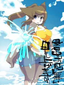 Rating: Safe Score: 0 Tags: anthro arm_out big_breasts blue_bottomwear blue_clothing blue_eyes blue_shorts bottomwear breaking_the_fourth_wall breasts brown_body brown_fur brown_hair canid canine clothing cloud day e621 female fur grey_body grey_fur hair hose japanese_text leg_markings looking_at_viewer looking_away mammal markings mixed_media outside photo_background photography_(artwork) pinup pose powderkona shirt shorts sky skyscape socks_(marking) solo tail tank_top text toony topwear water water_spray white_body white_fur yellow_clothing yellow_shirt yellow_topwear User: bunchy7s