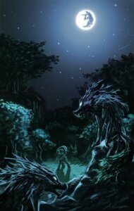 Rating: Safe Score: 0 Tags: 2012 canid canine canis dark_theme detailed_background e621 earth_pony equid equine female forest friendship_is_magic glowing granny_smith_(mlp) green_eyes group hair hasbro hood horse huussii light long_hair looking_at_viewer male mammal monochrome moon moonlight my_little_pony nature night open_mouth outside plant pony scared scary shooting_star sky star starry_sky teeth timberwolf_(mlp) tree wolf wood young User: bunchy7s
