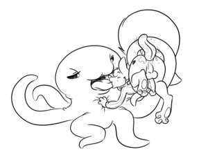 Rating: Explicit Score: 0 Tags: all_the_way_through anal balls black_and_white bottomless caramel_(halbean) citra clothed clothing duo e621 erection extreme_french_kiss fluffy fluffy_tail french_kissing genitals halbean humanoid_genitalia humanoid_penis kissing male male_penetrated mammal monochrome nude oral oral_penetration oral_threading penetration penis rimming sex simple_background sweater tail tentacles threaded_by_tongue tongue_penetration topwear turtleneck twerp_(halbean) white_background User: bunchy7s