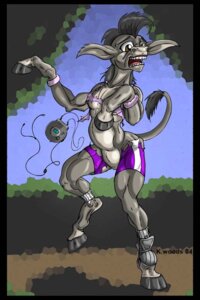 Rating: Safe Score: 0 Tags: 2004 ambiguous_gender anthro asinus biped black-rat bottomwear cd_player clothing donkey e621 equid equine footwear hooves legwear mammal muscular muscular_ambiguous muscular_anthro shirt shoes shorts socks solo tail teeth topwear transformation User: bunchy7s