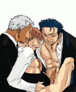 Rating: Explicit Score: 0 Tags: 3boys archer_(fate) blue_hair bottomless cu_chulainn_(fate) cum emiya_shirou fate/stay_night fate_(series) female forced_orgasm forced_yaoi gay handjob human male male_rape_victim multiple_boys multiple_males muscles rape red_eyes red_hair rule34 selfcest tagme threesome two_on_one white_hair yaoi User: bunchy7s