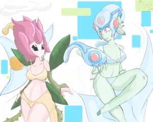Rating: Safe Score: 0 Tags: 5:4 bandai_namco bikini bra breasts clothed clothing digimon digimon_(species) duo e621 elemental_creature female flora_fauna flower_(anatomy) green_body green_skin hi_res humanoid imago_ic lillymon pink_body pink_skin plant ranamon skimpy swimwear tight_clothing two-piece_swimsuit underwear User: bunchy7s