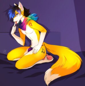 Rating: Questionable Score: 0 Tags: anthro black_hair bulge canid canine clothing countershading digital_media_(artwork) e621 femboy fox hair hi_res kerchief lotusgarden male mammal multicolored_clothing multicolored_kerchief note paws pose rainbow_clothing rainbow_kerchief ribbons seductive solo suggestive thong underwear User: bunchy7s Rating: Questionable Score: 0 Tags: anthro black_hair bulge canid canine clothing countershading digital_media_(artwork) e621 femboy fox hair hi_res kerchief lotusgarden male mammal multicolored_clothing multicolored_kerchief note paws pose rainbow_clothing rainbow_kerchief ribbons seductive solo suggestive thong underwear User: bunchy7s