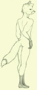 Rating: Safe Score: 0 Tags: anthro biped camron camron_fox canid canine conditional_dnp cracky e621 fox fur hi_res looking_at_viewer looking_back male mammal nude rear_view simple_background solo standing tail white_background User: bunchy7s