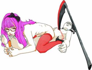 Rating: Explicit Score: 0 Tags: blood couple dead death feet lowres male male_death male_ryona necrophilia nude purple_hair reverse_cowgirl_position ribbon rule34 ryuko_azuma scythe sex sex_from_behind shijuuhatte sketch thighhighs traditional_media User: bunchy7s
