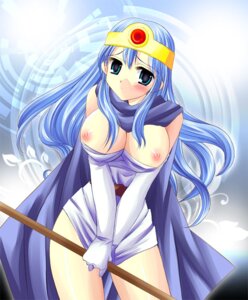 Rating: Explicit Score: 0 Tags: 1girls anime_style big_breasts blue_eyes blue_hair blush breasts cape circlet clothed clothing covering covering_crotch dragon_quest dragon_quest_iii dress dress_tug female female_only front_view huge_eyes human large_breasts long_hair looking_at_viewer nipples pale_skin pink_nipples pointy_chin rule34 sage_(dq3) solo staff standing straight_hair tamagawa_toketsu User: bunchy7s