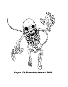Rating: Safe Score: 0 Tags: 2004 ambiguous_gender animated_skeleton anterior_nasal_aperture black_and_white bone claws domestic_cat e621 felid feline felis looking_at_viewer mammal monochrome open_mouth reaching rib_cage ribs simple_background skeleton solo tamar-the-ebony-leopard text undead white_background white_claws User: bunchy7s