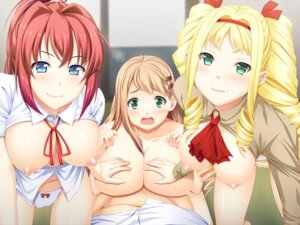 Rating: Explicit Score: 0 Tags: blonde_hair breasts brown_hair female game_cg nipples panties red_hair rule34 sekisaba underwear User: bunchy7s