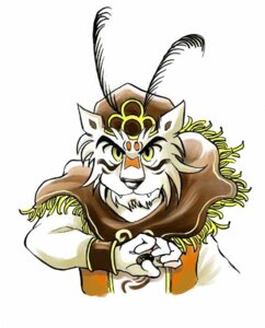 Rating: Safe Score: 0 Tags: anthro biped black_markings brown_clothing brown_headwear claws clothed clothing cuffs_(clothing) e621 facial_markings felid fringe_clothing front_view fullmetal_pangu fully_clothed half-length_portrait hat_feather head_markings headgear headwear loose_feather male mammal markings orange_markings pantherine portrait shawl simple_background solo stripes tiger topwear vest white_background white_body zisak User: bunchy7s