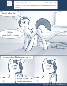 Rating: Questionable Score: 0 Tags: 2012 bed blush butt cobalt_snow comic conditional_dnp cutie_mark dialogue digital_drawing_(artwork) digital_media_(artwork) e621 english_text equid equine fan_character female feral friendship_is_magic furniture gender_transformation hair hasbro hi_res horn inside looking_back mammal monochrome mtf_transformation my_little_pony mythological_creature mythological_equine mythology open_mouth raised_tail rear_view short_hair solo spread_legs spreading tail text transformation tumblr unicorn url window User: bunchy7s Rating: Questionable Score: 0 Tags: 2012 bed blush butt cobalt_snow comic conditional_dnp cutie_mark dialogue digital_drawing_(artwork) digital_media_(artwork) e621 english_text equid equine fan_character female feral friendship_is_magic furniture gender_transformation hair hasbro hi_res horn inside looking_back mammal monochrome mtf_transformation my_little_pony mythological_creature mythological_equine mythology open_mouth raised_tail rear_view short_hair solo spread_legs spreading tail text transformation tumblr unicorn url window User: bunchy7s