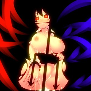 Rating: Explicit Score: 0 Tags: 1girls 2d asymmetrical_wings black_hair black_legwear black_thighhighs breasts censored convenient_censoring cum cum_on_body cum_on_breasts cum_on_upper_body cum_pool female female_only grin huge_breasts large_breasts nipples no_panties nue_houjuu polearm red_eyes rule34 short_hair smile solo spear straight_hair thighhighs touhou trident tro weapon wings User: bunchy7s