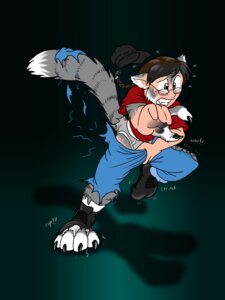 Rating: Safe Score: 0 Tags: 2012 3:4 bottomwear catmonkshiro claws clothing domestic_cat e621 eyewear felid feline felis footwear glasses hat headgear headwear human_to_anthro legwear male mammal pants shoes socks solo species_transformation tail torn_clothing transformation underwear User: bunchy7s
