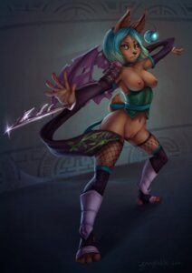 Rating: Explicit Score: 0 Tags: 2012 4_toes antennae_(anatomy) anthro anthrofied armor biped blue_hair breasts brown_body brown_fur brown_nose clothing corset darkness detailed e621 feet female final_fantasy fishnet_clothing footwear fur genitals green_eyes hair hindpaw humanoid_pointy_ears legwear lingerie looking_at_viewer mammal membrane_(anatomy) membranous_wings moogle navel nipples paws plantigrade pointy_ears pom_antennae pose short_hair small_tail socks solo spookable square_enix standing stirrup_socks tail toes topwear vulva weapon wings User: bunchy7s