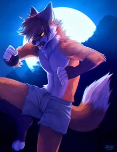 Rating: Safe Score: 0 Tags: 2014 3_toes angry anthro barefoot biped black_nose bottomwear brown_hair canid canine clothed clothing countershade_face countershade_torso countershading dark digital_media_(artwork) dipstick_tail e621 falvie feet fingerless_(marking) fist fox front_view full_moon fur gloves_(marking) grey_bottomwear grey_clothing grumpy hair leg_markings light male mammal markings moon moonlight multicolored_body multicolored_fur multicolored_tail muscular muscular_anthro muscular_male neck_tuft night on_one_leg open_mouth orange_body orange_fur outside paws pecs raised_arm raised_fist raised_hand raised_leg shorts sky socks_(marking) solo standing tail tail_markings toeless_(marking) toes topless torn_bottomwear torn_clothing tuft two_tone_body two_tone_fur two_tone_tail werecanid werecanine werecreature werefox werefox_(character) white_body white_countershading white_tail_tip yellow_eyes User: bunchy7s