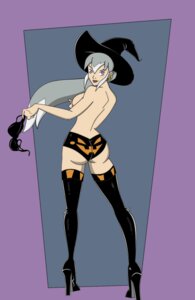 Rating: Questionable Score: 0 Tags: 1girls ass back ben_10 ben_10_(classic) big_ass boots bra bra_removed breasts charmcaster charmcaster_(classic) cosplay female fuck_me_boots grimphantom halloween high_heel_boots high_heels huge_ass jack-o'-lantern pumpkin_butt purple_eyes rule34 sideboob silver_hair solo straight_hair thighhigh_boots thighhighs topless unworn_bra witch witch_hat User: bunchy7s