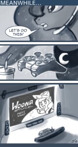 Rating: Safe Score: 0 Tags: 2012 clothing comic crossover e621 english_text equid equine female feral friendship_is_magic hasbro hat headgear headwear horse john_joseco magic mammal monochrome my_little_pony pony princess_luna_(mlp) solo text User: bunchy7s Rating: Safe Score: 0 Tags: 2012 clothing comic crossover e621 english_text equid equine female feral friendship_is_magic hasbro hat headgear headwear horse john_joseco magic mammal monochrome my_little_pony pony princess_luna_(mlp) solo text User: bunchy7s