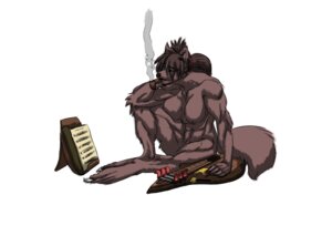 Rating: Safe Score: 0 Tags: abs anthro biceps breasts brown_body brown_fur brown_hair canid canine canis e621 female fur hair hi_res jmadoc keidran long_hair lute mammal muscular muscular_anthro muscular_female music musical_instrument natani naturally_censored nude pipe plucked_string_instrument ponytail simple_background smoke smoking smoking_pipe solo string_instrument tail thick_thighs twokinds white_background wolf User: bunchy7s