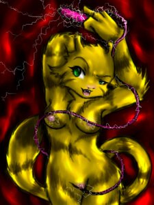 Rating: Explicit Score: 0 Tags: antennae anthro breasts color electabuzz electricity female female_only front_view fur furry furry_breasts furry_tail green_eyes looking_at_viewer nipples open_eyes open_mouth pokemon pussy rule34 solo tail vulva yellow_fur User: bunchy7s