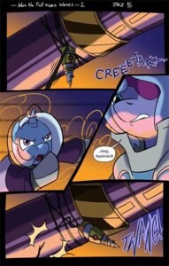 Rating: Safe Score: 0 Tags: 2011 blue_eyes comic crossover e621 elosande equid equine female feral friendship_is_magic grappling_hook hair hasbro horn mammal my_little_pony mythological_creature mythological_equine mythology one_eyed_hilda outlaw_star pink_eyes princess_luna_(mlp) spacesuit trixie_(mlp) unicorn white_hair User: bunchy7s