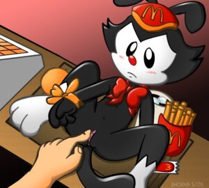 Rating: Explicit Score: 0 Tags: 2005 8_horns animaniacs blush bow dot_warner female flat_chest mascot mcdonald's pussy red_nose rule34 vagina young User: bunchy7s