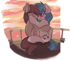 Rating: Safe Score: 0 Tags: 2013 ambiguous_gender balcony blue_hair blush brown_body brown_hair cloud cutie_mark duo e621 ear_piercing earth_pony equid equine eye_contact feral friendship_is_magic hair hasbro horn horse hug industrial_piercing lenbow lens_flare looking_at_another mammal multicolored_hair musical_note musical_symbol my_little_pony mythological_creature mythological_equine mythology octavia_(mlp) piercing pony purple_eyes red_eyes romantic romantic_ambiance romantic_couple sitting smile sunset symbol tail two_tone_hair unicorn vinyl_scratch_(mlp) white_body User: bunchy7s