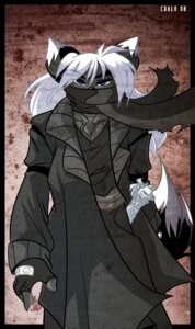 Rating: Safe Score: 0 Tags: 2008 alternative_fashion anthro biped black_body black_clothing black_fur blue_eyes chalo clothed clothing coat e621 fingerless_gloves fur gloves goth hair handwear looking_at_viewer male scarf solo standing topwear white_hair User: bunchy7s