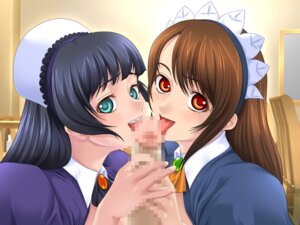 Rating: Explicit Score: 0 Tags: 1boy 2girls aga_(artist) aqua_eyes bakunyuu_kissa black_hair brown_hair censored collaborative_fellatio double_fellatio double_handjob fellatio female game_cg gotou_shizuku hair handjob kirishima_nagisa licking long_hair looking_at_viewer maid male mosaic_censoring multiple_fellatio multiple_females multiple_girls oral penis red_eyes rule34 teamwork threesome tongue tongue_out twin_handjob User: bunchy7s