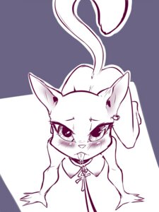 Rating: Questionable Score: 0 Tags: 3:4 all_fours amunet ankh anthro areola begging breasts digital_drawing_(artwork) digital_media_(artwork) domestic_cat e621 felid feline felis female hairless hairless_cat hanging_breasts leash mammal monochrome nipples nude piercing sketch solo sphynx_(cat) tail thefuckingdevil tongue tongue_out User: bunchy7s