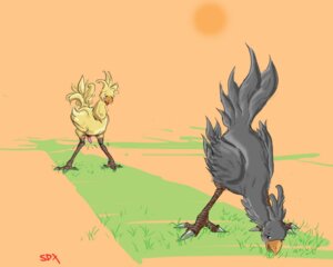 Rating: Explicit Score: 0 Tags: ass_up avian avian_butt beak bird blush butt chocobo duo e621 erection feathers female feral feral_on_feral final_fantasy genitals male male/female outside penis presenting presenting_hindquarters raised_tail square_enix starman_deluxe sun tail tail_feathers User: bunchy7s