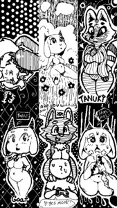 Rating: Questionable Score: 0 Tags: 1-bit 9:16 actionbastardvirginblstr anthro black_and_white bovid braixen breasts butt canid canine canis caprine e621 english_text female food food_fetish generation_6_pokemon goat humor mammal miiverse monochrome nintendo pokemon pokemon_(species) raccoon_dog suggestive suggestive_food tanuki text wide_hips wolf User: bunchy7s