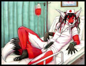 Rating: Explicit Score: 0 Tags: 1boy anthro anthro_only black_feet black_hands black_penis canid canine clawed_fingers different_eye_color doctor doctor_uniform drill_hair drill_locks fox fox_humanoid fox_hybrid foxcoon furry furry_only halley_labs heterochromia horny horny_male hospital hospital_bed hybrid lapfox_trax laying_on_bed licking_lips male_only multicolored_hair non-human non-human_only nurse nurse_cap nurse_hat nurse_uniform red_fur renard_queenston rule34 solo squeedgemonster User: bunchy7s
