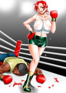Rating: Explicit Score: 0 Tags: 1boy 1girls after_fight arena artist_request bb black_hair blood boxing boxing_gloves boxing_ring boxing_shoes breasts breasts_visible_through_clothing dark-skinned_male dark_skin defeated eyebrows_visible_through_hair eyes_visible_through_hair fatal_fury female female_domination female_focus femdom fighting_ring gloves green_shorts hot_pants human human_only king_of_fighters knocked_out large_breasts light-skinned_female light_skin male male_defeated male_downed michael_max midriff mixed_boxing nipples nipples_visible_through_clothing open_mouth red_boxing_gloves red_eyes red_gloves red_hair rule34 see-through shoes short_hair shorts skin_tight snk tank_top thick_thighs thighs vanessa_(kof) wide_hips User: bunchy7s