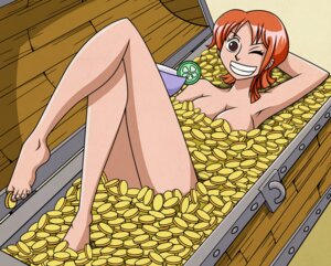 Rating: Questionable Score: 0 Tags: 1girls barefoot bath between_toes brown_eyes chadrocco coin coins drink feet female female_only money money_bath nami_(one_piece) nude one_piece orange-haired_female orange_hair pre-timeskip rule34 toe_grab toes treasure treasure_chest wink User: bunchy7s