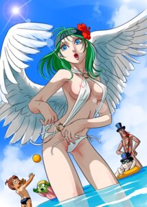 Rating: Explicit Score: 0 Tags: 1girls akuma-kun female green_hair rule34 tagme tori-otome_nazca wardrobe_malfunction User: bunchy7s