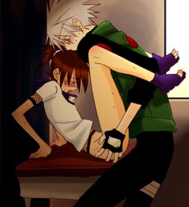 Rating: Explicit Score: 0 Tags: 2boys anal gay hatake_kakashi male male_only multiple_boys multiple_males naruto naruto_(series) rule34 tagme umino_iruka yaoi User: bunchy7s