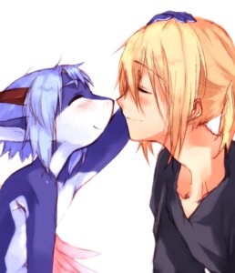 Rating: Safe Score: 0 Tags: ambiguous_gender anthro blonde_hair blue_hair blush dragon duo e621 eyes_closed feathered_wings feathers hair horn human human_on_anthro hybrid interspecies male male/ambiguous mammal mythological_creature mythological_scalie mythology romantic romantic_couple scalie simple_background snooow white_background wings yksel young young_ambiguous young_anthro User: bunchy7s