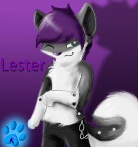 Rating: Safe Score: 0 Tags: anthro biped blue_eyes canid canine canis chain character_name clothed clothing domestic_dog e621 front_view fur grey_body grey_fur hair husky lesterhusky long_hair looking_at_viewer low_res male mammal nordic_sled_dog one_eye_closed pepsimutt purple_background purple_hair purple_nose simple_background smile solo spitz standing tail text toony topless white_body white_fur wink young young_anthro young_male User: bunchy7s
