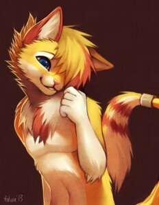 Rating: Safe Score: 0 Tags: 2013 anthro blonde_hair blue_eyes digital_media_(artwork) digital_painting_(artwork) e621 falvie felid fur hair hi_res looking_at_viewer male mammal noboru painting_(artwork) pantherine solo stripes tail tiger yellow_body yellow_fur User: bunchy7s