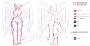 Rating: Explicit Score: 0 Tags: anthro avian chubby female furry glasses gryphon model_sheet mythological_avian mythological_creature mythology nude rule34 wings yaita User: bunchy7s