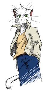 Rating: Safe Score: 0 Tags: anthro belt biped bottomwear clothed clothing denim denim_bottomwear denim_clothing domestic_cat e621 felid feline felis fully_clothed fur green_eyes jeans kemono male mammal pants patiroku shirt solo standing tail topwear unimpressed whiskers white_body white_fur User: bunchy7s Rating: Safe Score: 0 Tags: anthro belt biped bottomwear clothed clothing denim denim_bottomwear denim_clothing domestic_cat e621 felid feline felis fully_clothed fur green_eyes jeans kemono male mammal pants patiroku shirt solo standing tail topwear unimpressed whiskers white_body white_fur User: bunchy7s