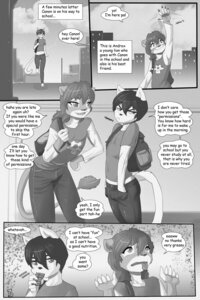 Rating: Safe Score: 0 Tags: 2012 2:3 5_fingers :c >:( >:c abstract_background adolescent androx_(canon15) anthro backpack barefoot blush bottomwear butt candy canon_grimaldy cat_tail cheek_tuft chocolate clothed clothing comic countershading denim denim_bottomwear denim_clothing dessert dialogue digital_media_(artwork) domestic_cat duo e621 eating eldiman english_text eyebrows facial_tuft feet felid feline felis femboy fingerless_(marking) fingers food frown fully_clothed fungus fur gesture glare greyscale hair half-closed_eyes hand_in_pocket hands_in_both_pockets hi_res jeans lion looking_away male mammal monochrome mushroom narrowed_eyes open_mouth open_smile pantherine pants pockets shirt short_hair simple_background smile speech_bubble standing sweet_temptation tail tail_tuft teeth text tongue tongue_out topwear town translated tuft walking waving young young_anthro young_male User: bunchy7s
