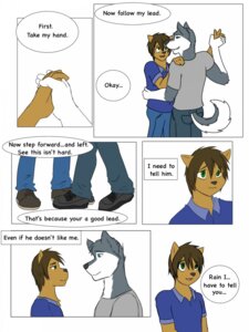 Rating: Safe Score: 0 Tags: 2013 3:4 anthro black_nose canid canine canis clothed clothing comic dialogue domestic_cat domestic_dog duo e621 english_text felid feline felis fur furgonomics hair hi_res husky male mammal nordic_sled_dog rain-yatsu rainier_(rain-yatsu) seattle_fur spitz tail tail_clothing text tim_(rain-yatsu) User: bunchy7s