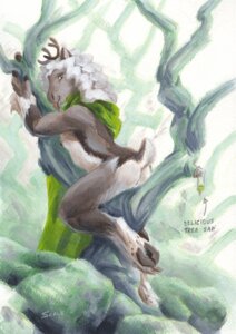 Rating: Explicit Score: 0 Tags: 2012 anthro antlers anus barely_visible_genitalia biped black_nipples breasts condom deer e621 english_text female genitals hair hooves horn hyleren looking_back mammal new_world_deer nipples nude outside plant reindeer scale_(artist) sexual_barrier_device side_boob small_breasts solo text tongue tongue_out traditional_media_(artwork) tree white_hair wood User: bunchy7s